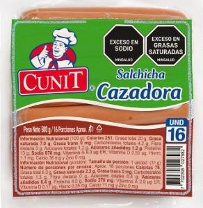 SALCHICHA CAZADORA