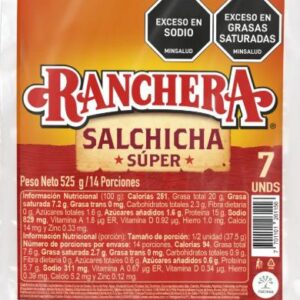 SALCHICHA RANCHERA SUPER